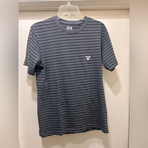 KAWS x Uniqlo BFF Striped Tee Mens Size Small 2019